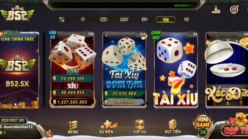 Các Chế Độ Tài Xỉu Đặc Sắc Tại B52 Club