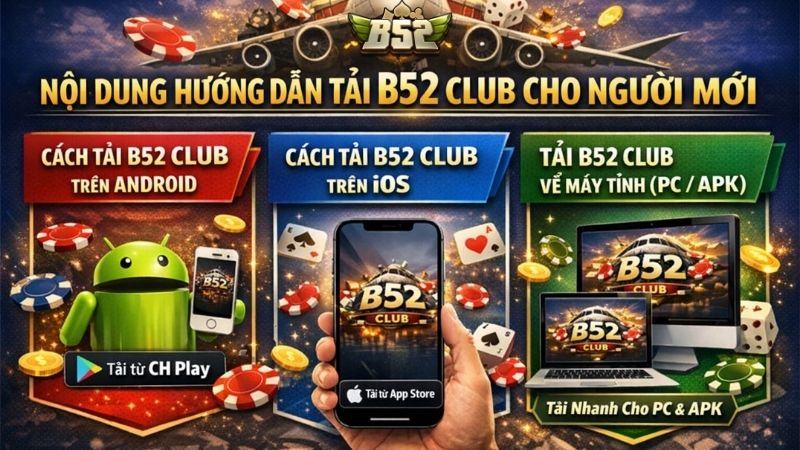 Cách tải B52 Club cho iOS (iPhone, iPad)