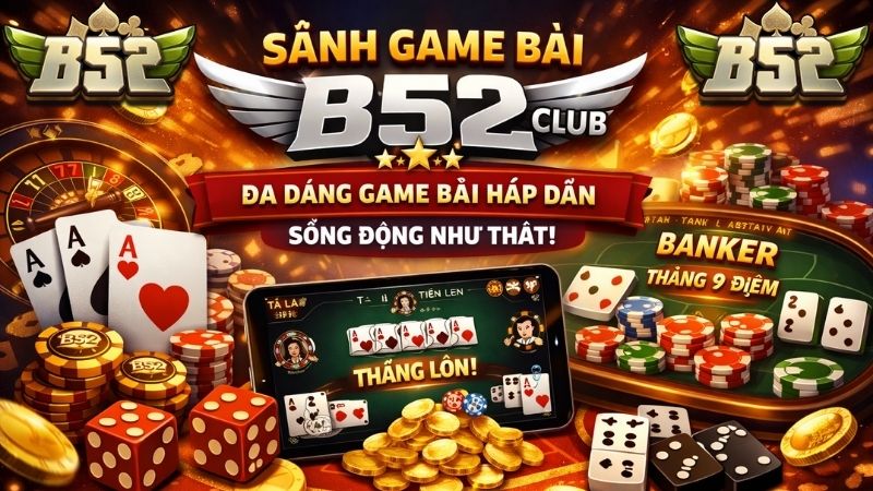 Khám Phá Sảnh Game Bài B52 Club Có Gì Đặc Biệt?